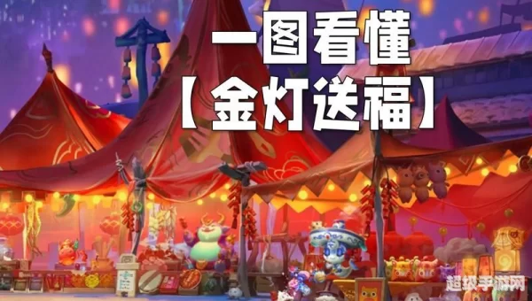 金灯送福
