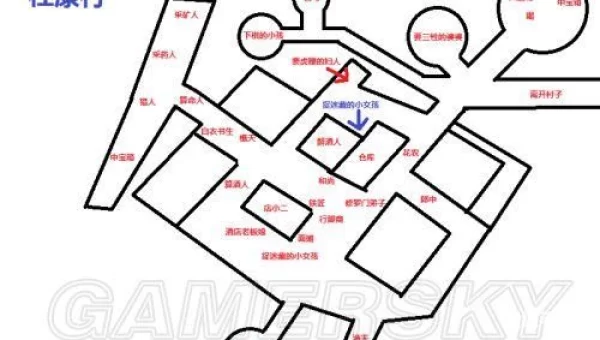 侠客风云传 杭州地图