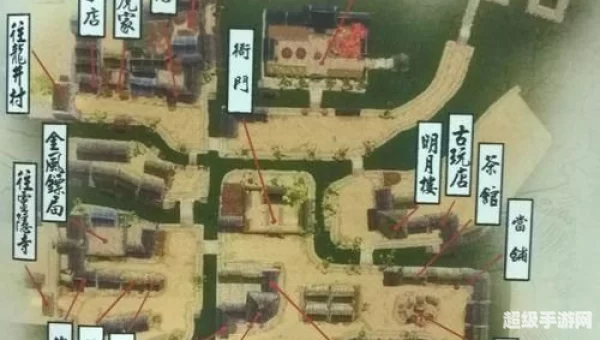 侠客风云传 杭州地图