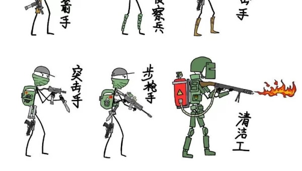 火柴人特警