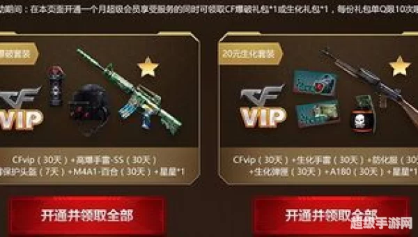 穿越火线会员礼包